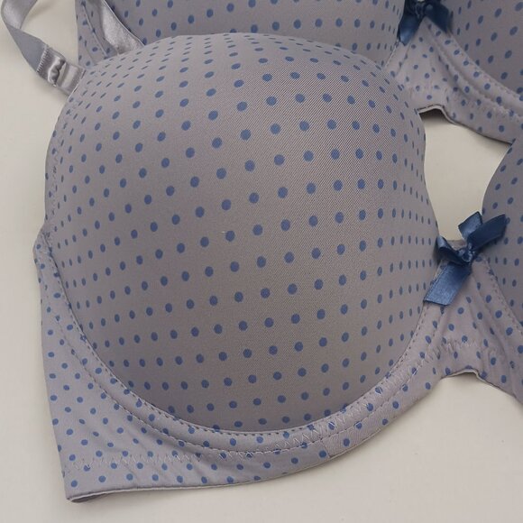 2 Pack Women's Full Coverage Plain Underwire Support Push Up Bra 38D Lilac - NWT - Picture 2 of 7